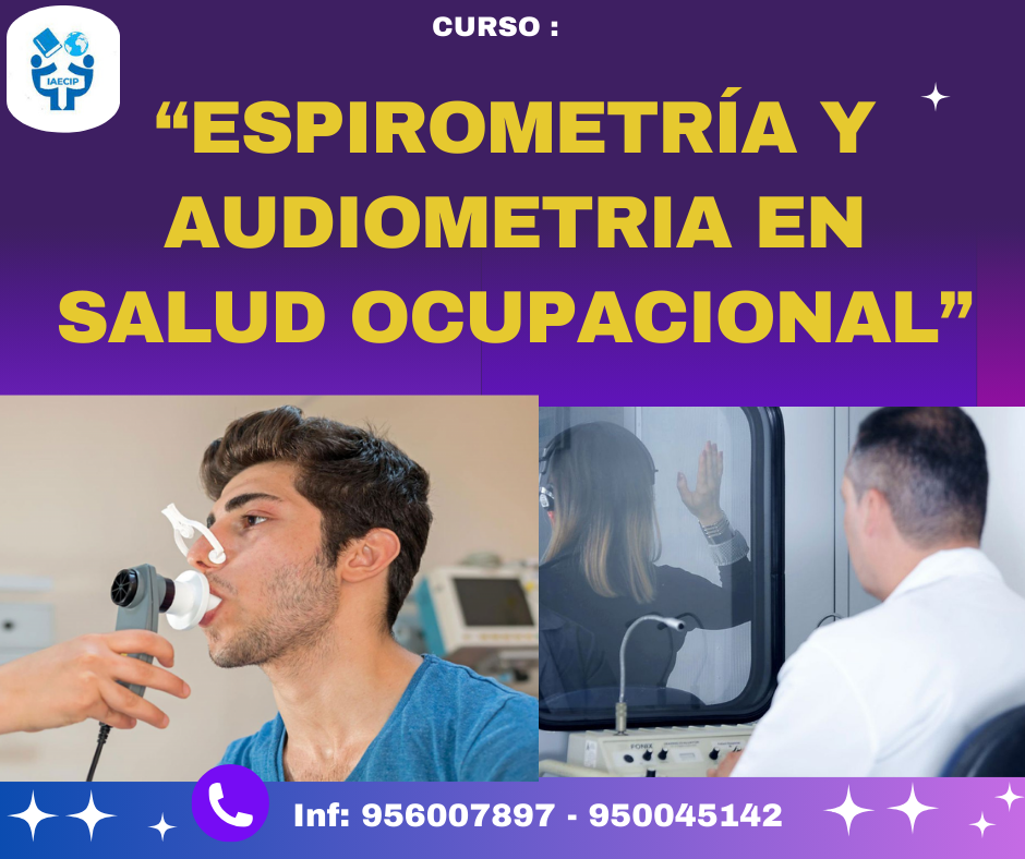 CURSO AUDIOMETRIA Y ESPIROMETRIA EN SALUD OCUPACIONAL