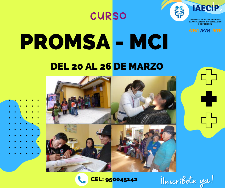 CURSO DE ESPECIALIZACION ATENCION INTEGRAL DE SALUD BASADO EN FAMILIA Y COMUNIDAD-PRONSA