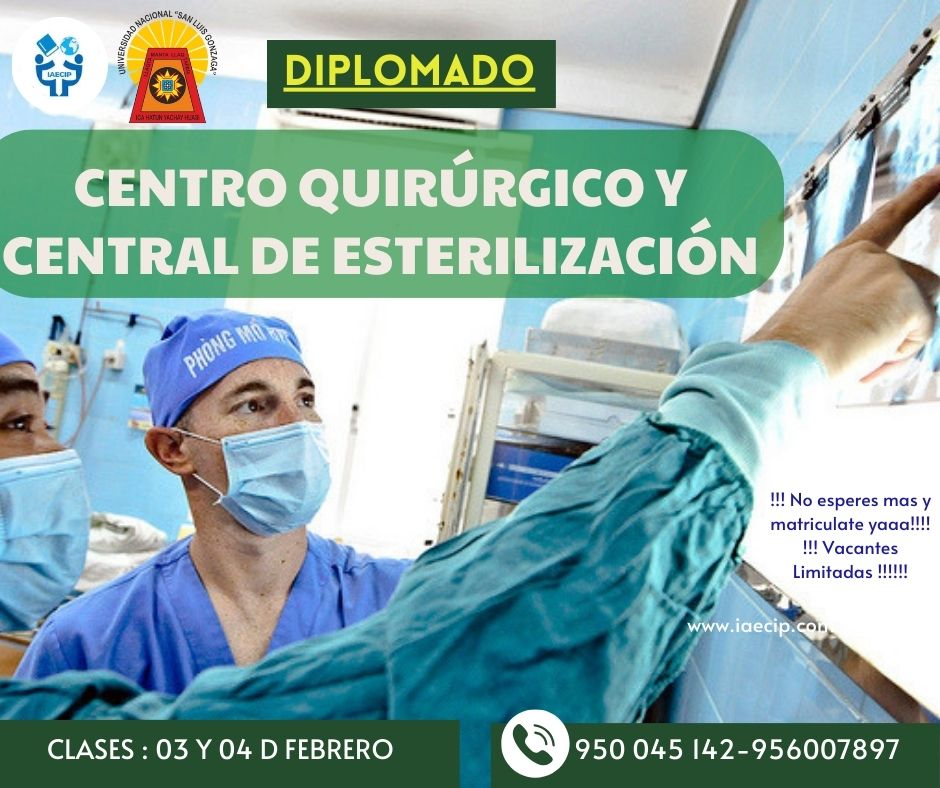 2 DIPLOMADO CENTRO QUIRURGICO Y CENTRAL DE ESTERILIZACIÓN